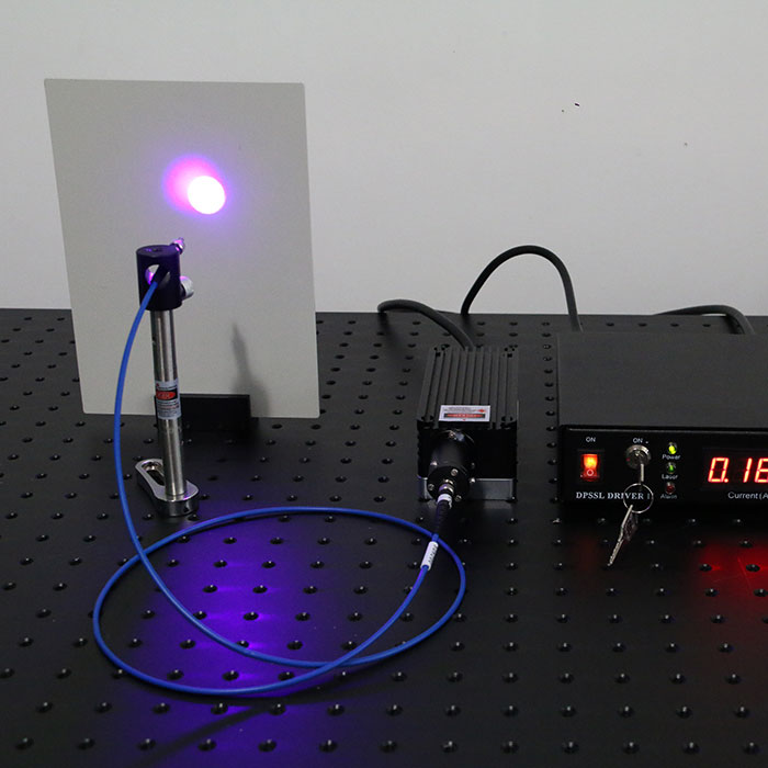 467nm 2.5 watt Azul Láser de fibra acoplada Laboratory Laser source